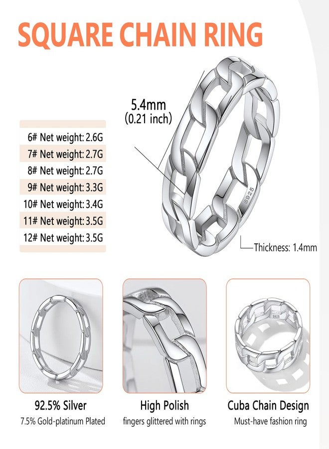 Silvora Silover Silver Hypoallergenic Rings Women Stering Silver Sturdy Band Rings Wedding Jewelry Decorations - Image 5